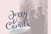 Font Bundle Handwritten Calligraphic, a Sans Serif Font by Happy Letters (Thumbnail 3 of 18)