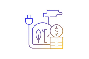 Biomass Energy Price Icon