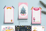 Pink christmas collection, an Object Illustration by Svitlana Kharchuk (Thumbnail 4 of 12)