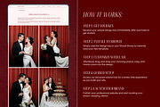Wedding Photographer Showit Website, a Websites & App Template by OliaMuseDesign (Thumbnail 8 of 9)