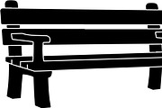 Park Bench Silhouette Vector Bundle, an Illustration by Designs_River (Thumbnail 4 of 16)