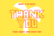 WUDZY - Handdrawn Display Font, a Handwritten Font by Cruizy & Co (Thumbnail 11 of 11)
