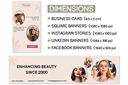 Makeup Artist Marketing Mini Bundle, a Social Media Template by Branding by Kellsey (Thumbnail 4 of 5)