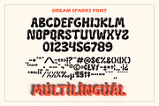 Dream Sparks - Bubble Display Font, a Handwritten Font by Typebae (Thumbnail 8 of 8)