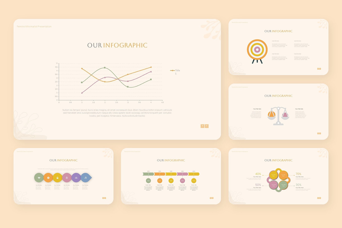 Femino Aesthetic Powerpoint, a Presentation Template by NecrolitSlide (Photo 6 of 11)