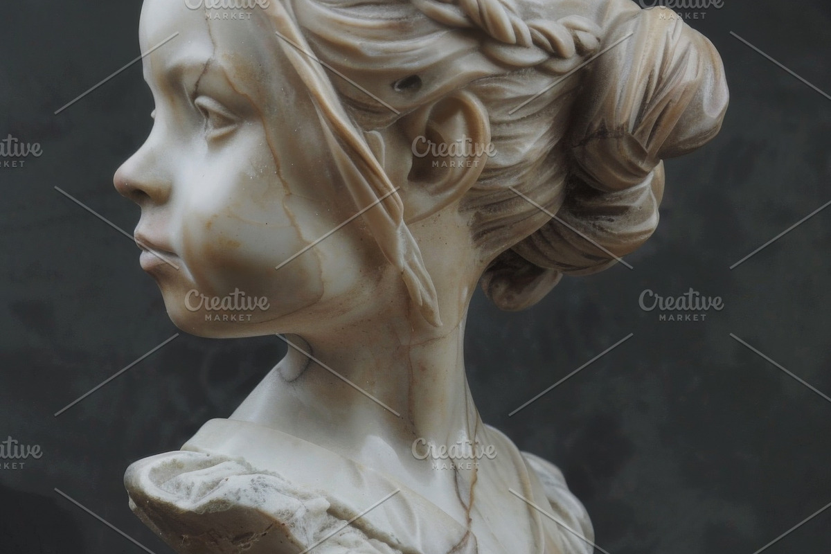 87 Sculpted marble heads, an Arts & Entertainment Photo by Handmadefont (Photo 24 of 85)