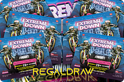 Downhill Sport Event Flyer, a Flyer Template by regalDRAW (Thumbnail 6 of 6)