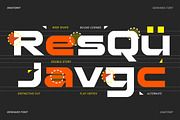 Genhake - Modern Futuristic Scifi, a Sans Serif Font by Typia Nesia (Thumbnail 6 of 14)