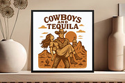 Cowboys and tequila PNG, an Illustration by DreamCafeArt (Thumbnail 6 of 7)
