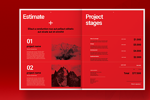 Swiss Style Proposal Template