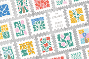 Abstract Flora. Poster Creator, a Decorative Illustration by Purrga (Thumbnail 8 of 10)