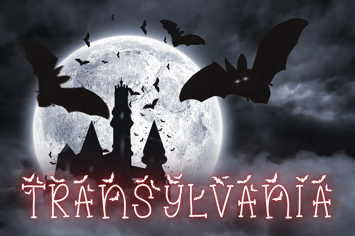 Batty Belfry Halloween Bats Font, a Serif Font by Dancing with Ink (Photo 10 of 24)