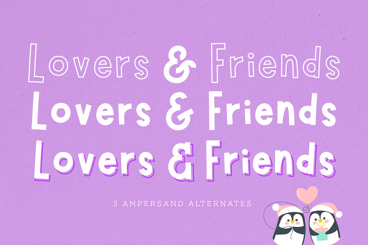 Marykate Font Duo, a Sans Serif Font by TypeFairy (Photo 4 of 7)