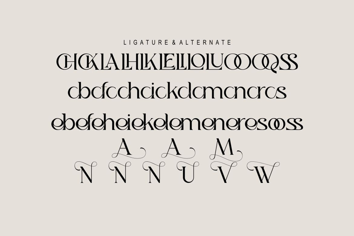 Melina, a Font by Kenrichi (Photo 2 of 12)