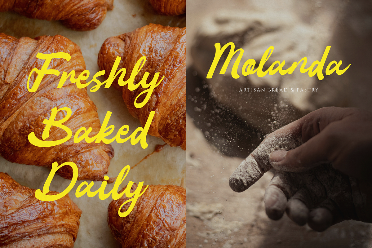 Anchora Anchord | Handwritten Script, a Script Font by gracetype_studio (Photo 5 of 12)