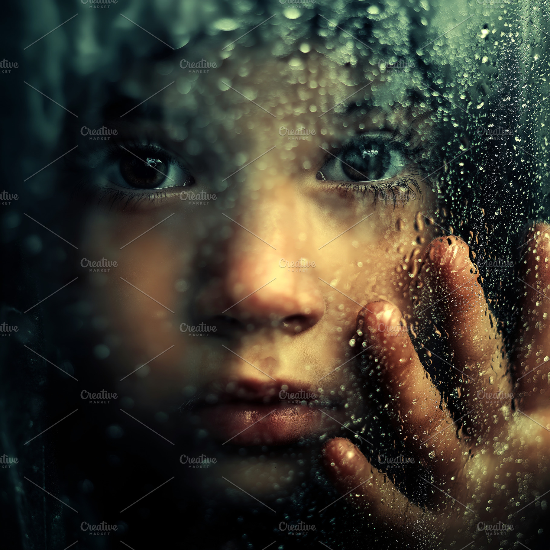 Close-Up Portrait of a Child, a Person Photo by Ocean Digital Art