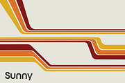 70's Retro Stripes, an Object Graphic by Stellen Design (Thumbnail 6 of 14)