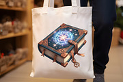 Cute Magic School Watercolor Clipart, an Illustration by Rose Art (Thumbnail 5 of 7)