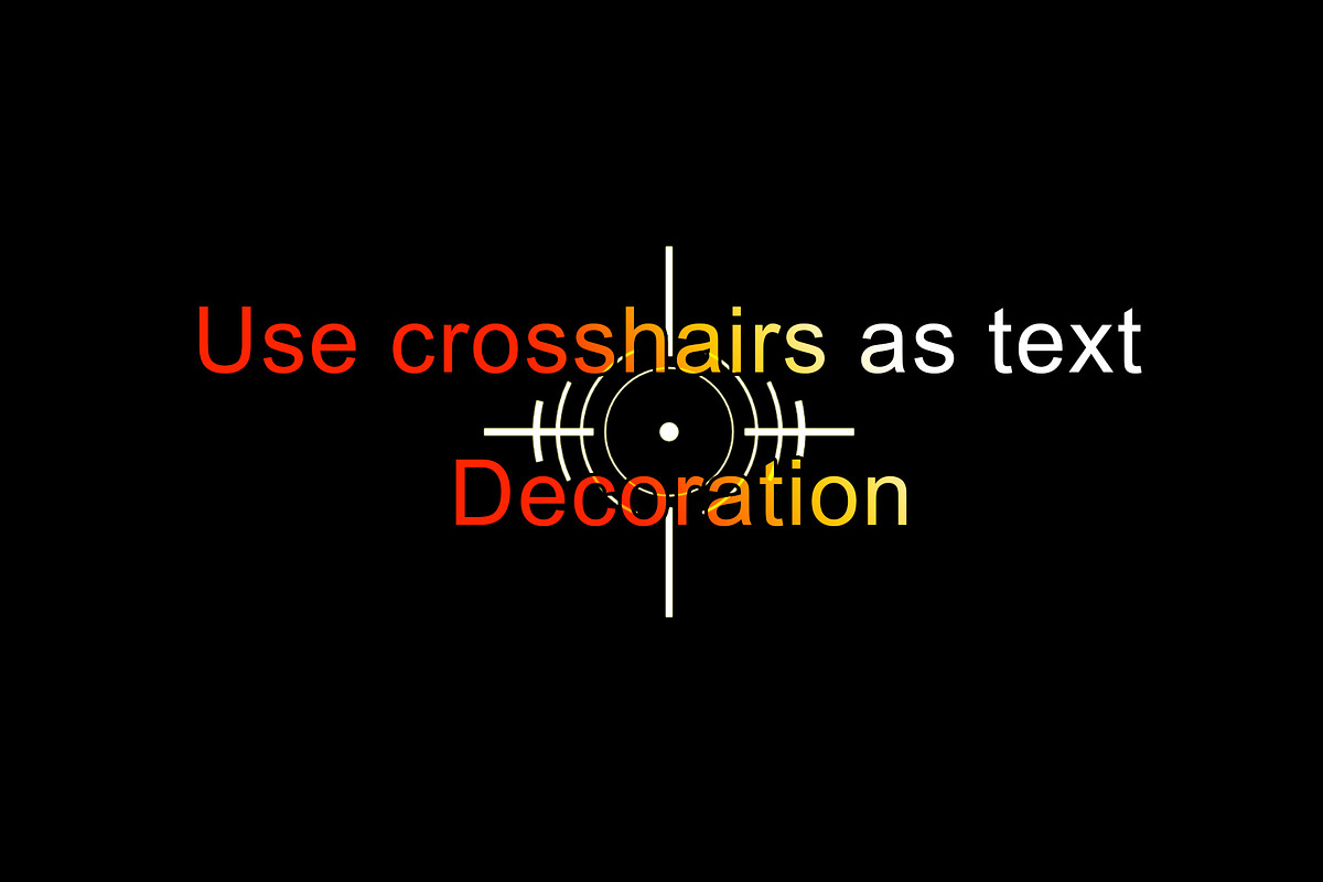 Crosshair Bundle SVG/PNG/EPS/Brushes, a Brush Add-On by xresch (Photo 6 of 7)