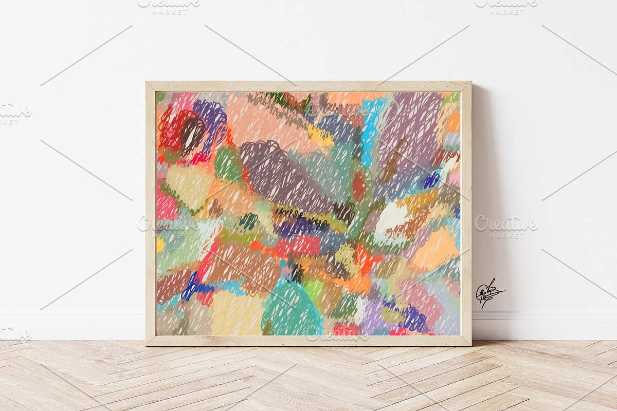 Scribble Blossoms 1.3, a Decorative Illustration by MFB Scribbles (Photo 3 of 3)