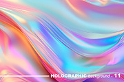 Iridescent Holographic Backgrounds, a Background Graphic by tatiankaart (Thumbnail 12 of 16)