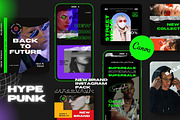 Hypepunk - Canva Instagram Pack, a Social Media Template by Dirtytemp Studio (Thumbnail 2 of 14)