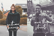 The Saturday Typeface, a Script Font by Mats-Peter Forss (Thumbnail 5 of 9)