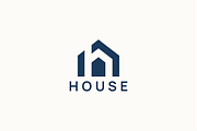 H Letter House Logo Real Estate, a Branding & Logo Template by Signatoro (Thumbnail 1 of 4)