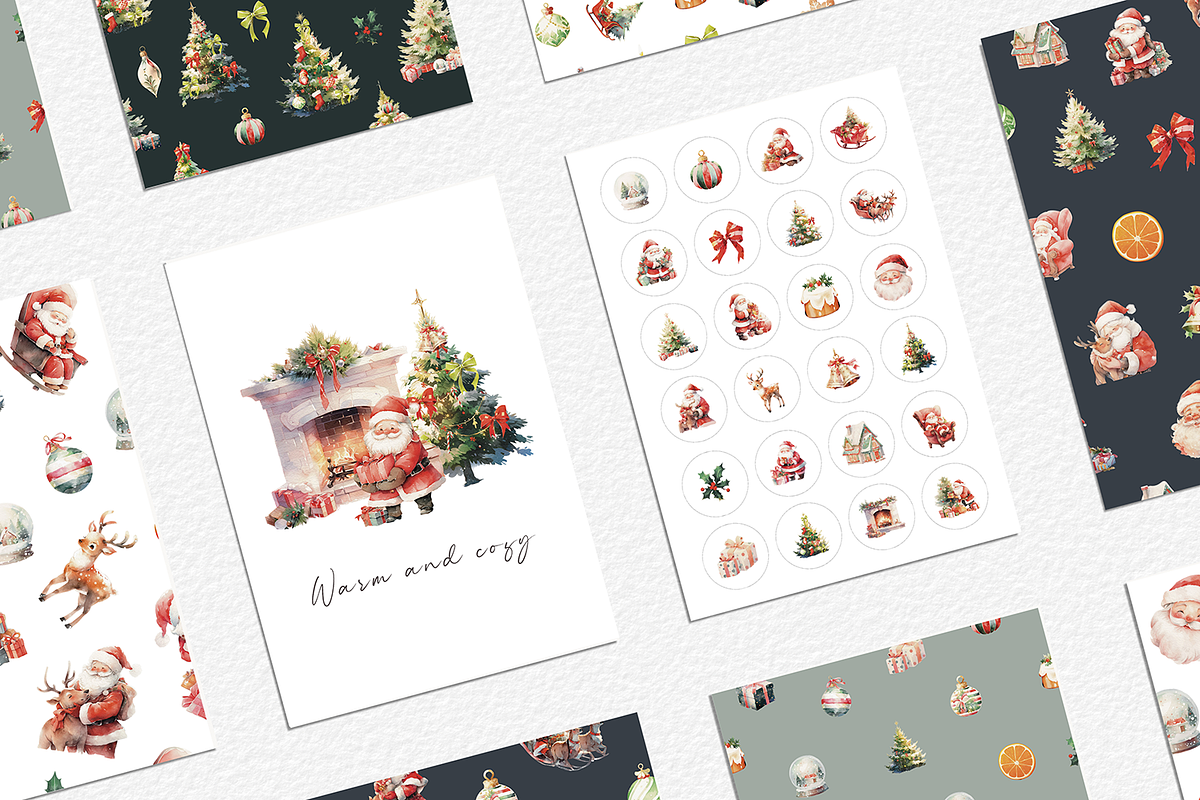 Santa Claus, a Seasonal Illustration by heyiamalice (Photo 13 of 17)