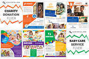 120 Corporate Flyer & Poster Bundle, a Flyer Template by Imagine Design Studio (Thumbnail 10 of 33)