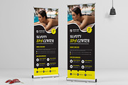 Roll Up Banner Design, a Stationery Template by MightyDesign (Thumbnail 1 of 8)
