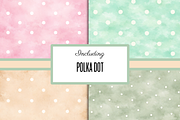 Spring Easter Watercolor Digital BG, a Background Graphic by Neon Studio (Thumbnail 3 of 6)