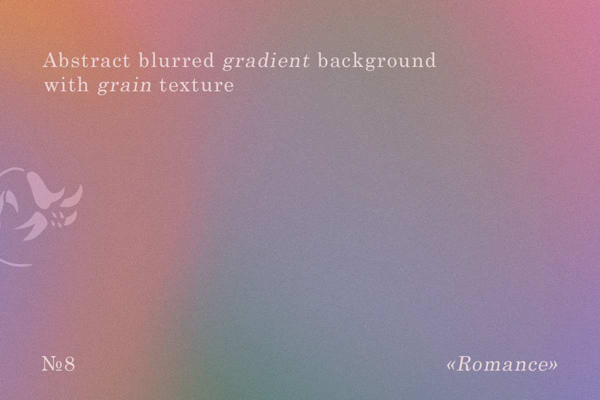 12 Blurred & Grainy gradients, a Texture Graphic by ghost friend's shop (Photo 3 of 6)