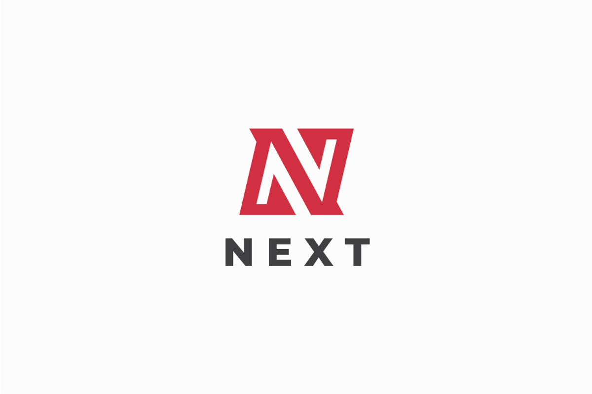 Next Letter N Logo design, a Branding & Logo Template by yopie