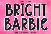 Bright Barbie, a Script Font by FreshTypeINK (Thumbnail 1 of 7)