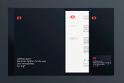 20 folder mock-ups & templates, a Product Mockup by Srg® (Thumbnail 2 of 21)