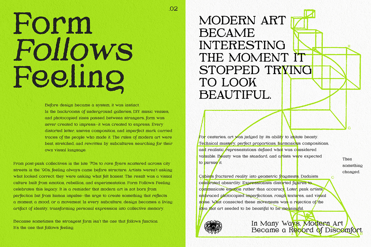 Mediore Alt - Distressed Serif Font, a Serif Font by Typeparties (Photo 2 of 9)