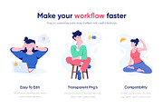 35 Thinking Illustrations, a Person Illustration by Prosymbols (Thumbnail 2 of 8)
