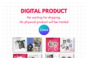 Couple Photo Book Canva Template, a Magazine Template by PLANETSEL (Thumbnail 9 of 10)