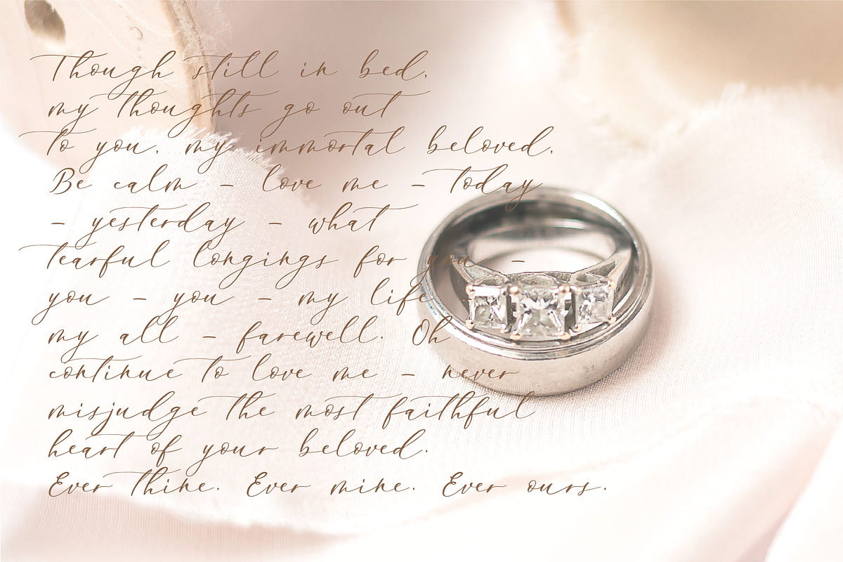 Enchantress | Luxury Script, a Script Font by theinkaffair (Photo 2 of 9)