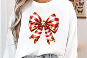 Red Coquette Christmas Bow Bundle, an Illustration by SinaCreation (Thumbnail 5 of 7)