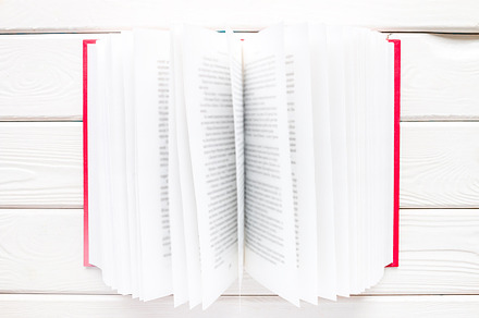 book in a red hardcover, a School & Education Photo by itakdalee