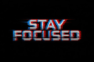 Stay focused on your goals today, a Photo by Beautiful things