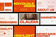 Claudia - Brand Identity PowerPoint, a Presentation Template by Creatorism (Thumbnail 1 of 9)