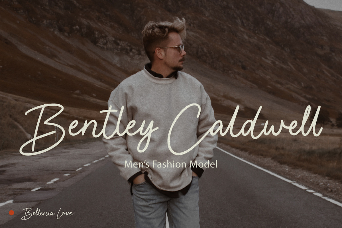 Bellenia Love Handwriting Signature, a Handwritten Font by CreateBigSupply (Photo 2 of 8)