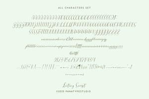 Leitucy Script Font