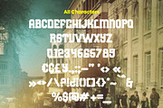 Yohalo Vamous - Retro Display Font, a Sans Serif Font by Dhabee (Thumbnail 5 of 7)