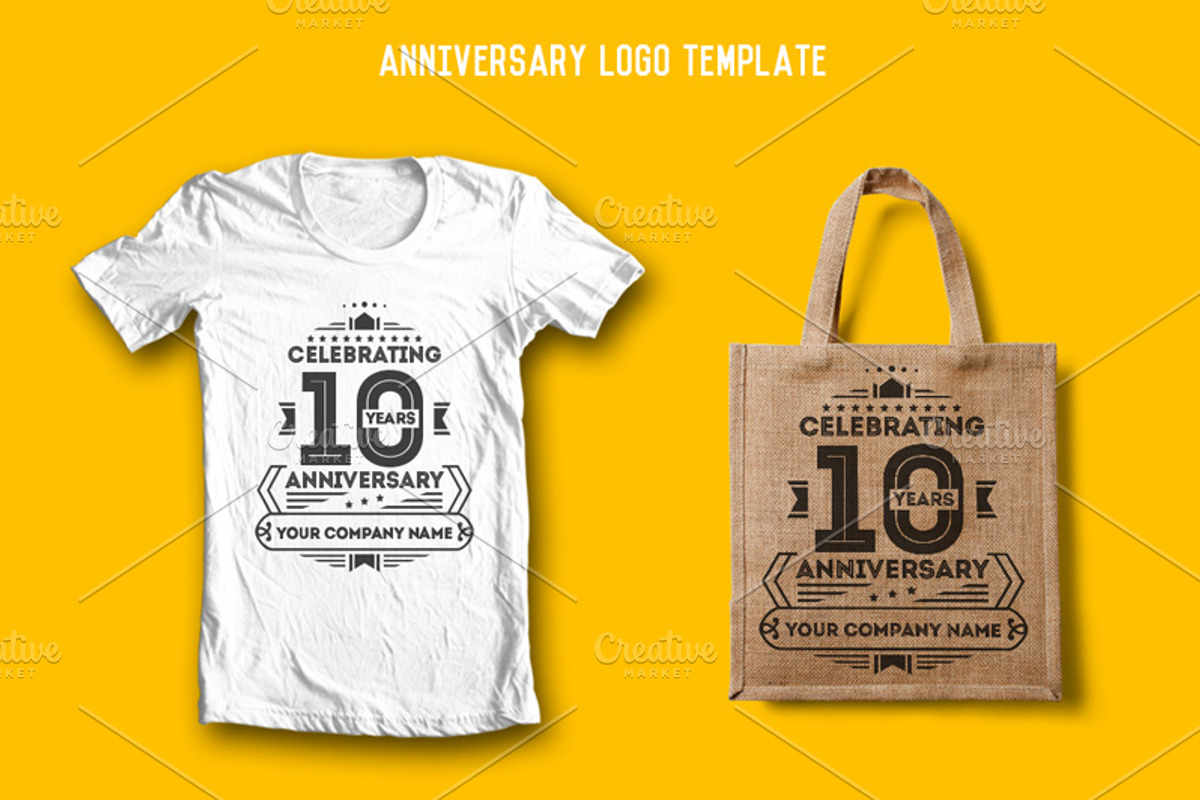 Anniversary Logo Template, a Branding & Logo Template by The Design For Co. (Photo 2 of 5)