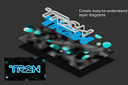 3D Layers, a Brushes & More by SparkleStock (Thumbnail 3 of 5)