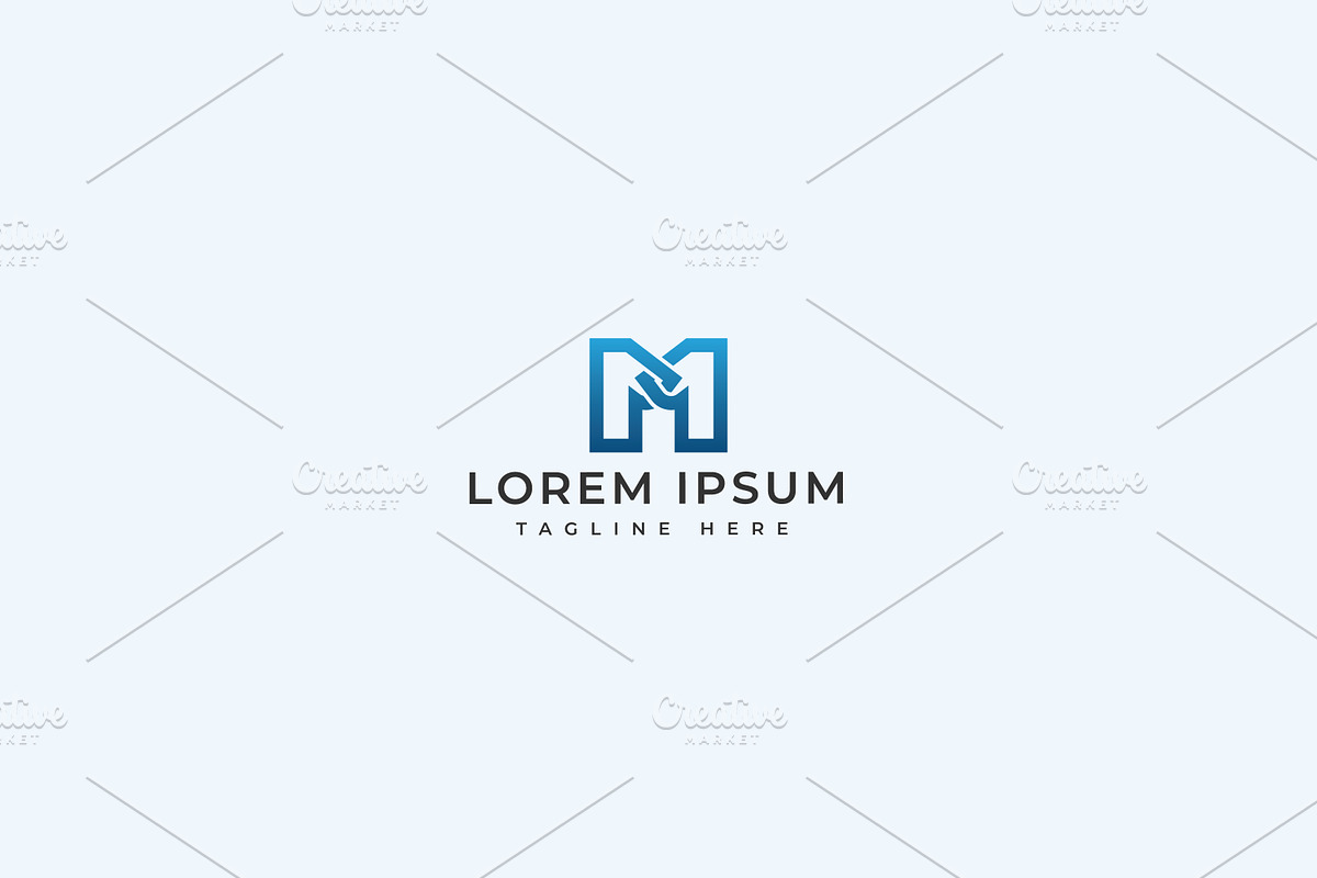 M letter logo, a Branding & Logo Template by vectplus (Photo 2 of 2)